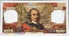 100 Francs Corneille 1968